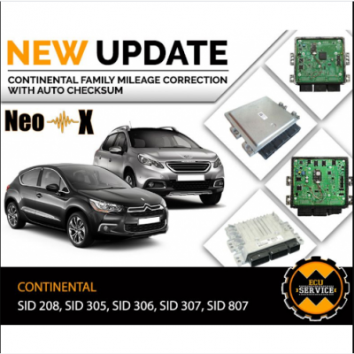 NEOX UPDATE CONTINENTAL XKEY