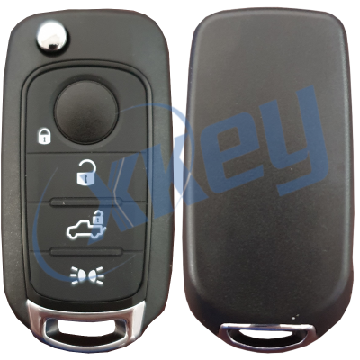 FI2ER4 2 CARAS MANDO FIAT XKEY