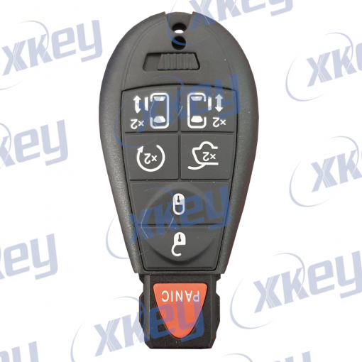 CR1R7 REMOTE MANDO CHRYSLER JEEP DODGE 7 BOTONES 7 BUTTONS XKEY