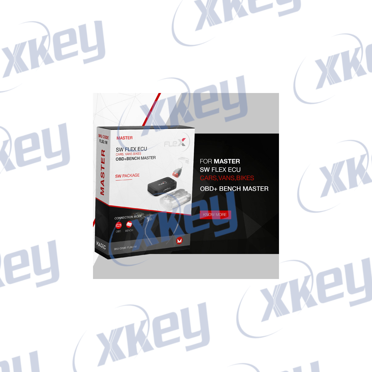 FLS0.1M SOFTWARE ECU MAGICMOTORSPORT FLEX COCHES CAMIONETAS MOTOCICLETAS CARS VANS BIKES XKEY