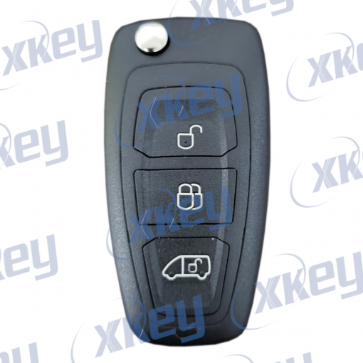FO4ER3 MANDO REMOTE 3BUTTONS 3BOTONES FORD ID6E 80BITS ID63 80 BITS 4D83 XKEY