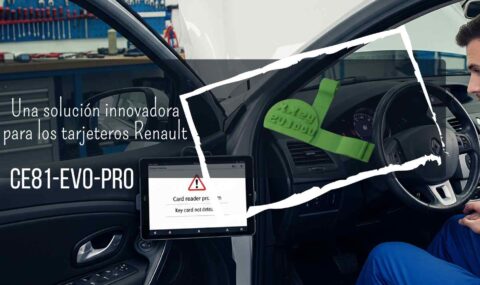 Reparación de tarjeteros Renault CE81-EVO-PRO