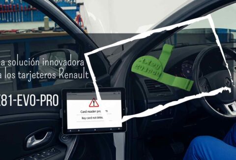 Reparación de tarjeteros Renault CE81-EVO-PRO