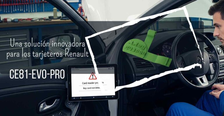 Reparación de tarjeteros Renault CE81-EVO-PRO
