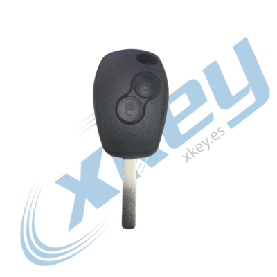 Telemando para Renault 2 botones. chip 7961 ID4A