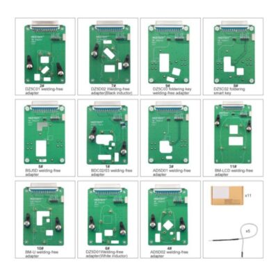 KIT DE ADAPTADORES DE PINZA (11 UDS) - KEYDIY (1)